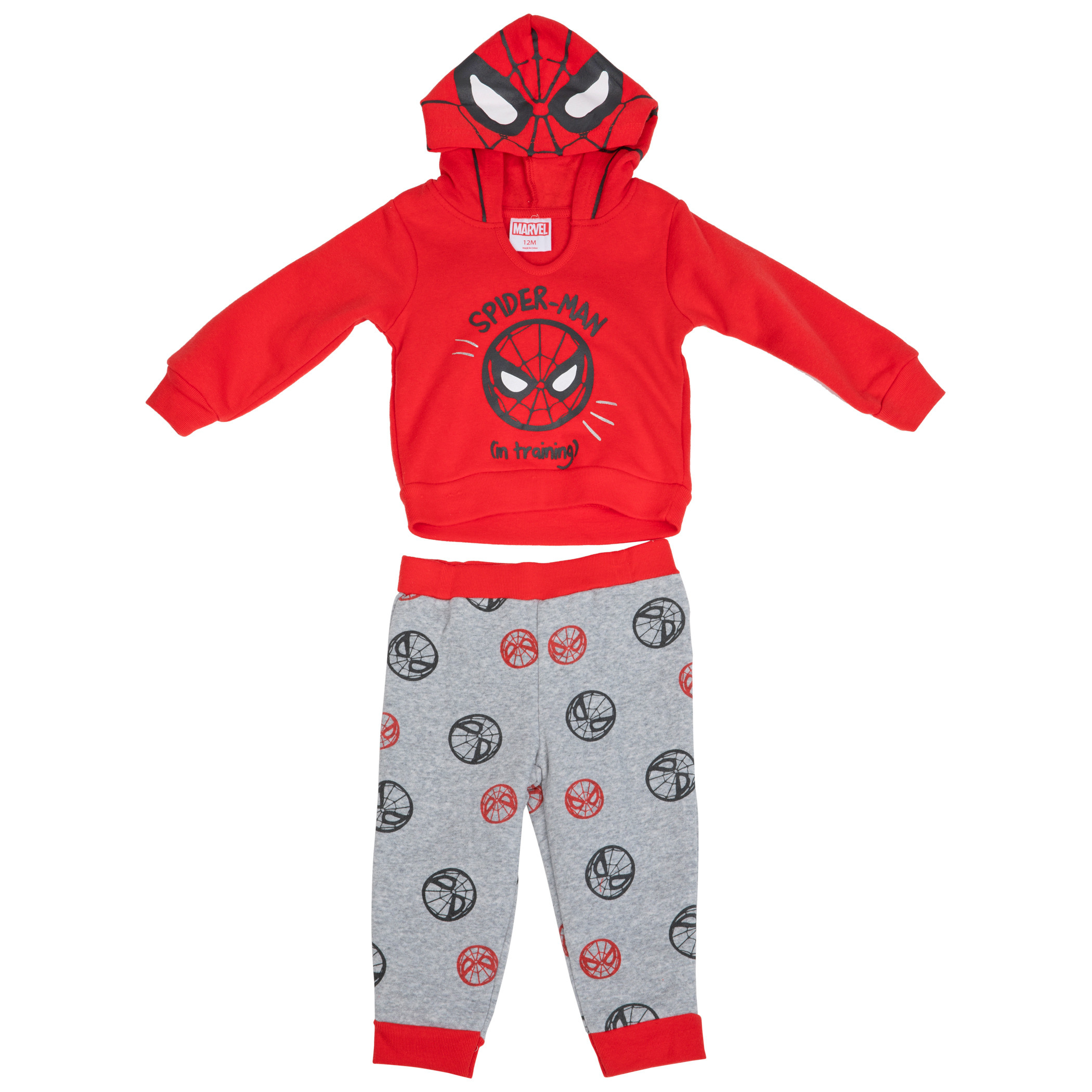 Marvel Spider-Man In Training Hoodie and Jogger Set
